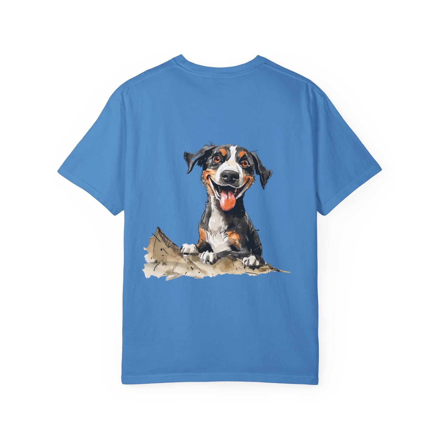 Socially Awkward Dog Lover T-Shirt - Unisex Garment-Dyed Tee