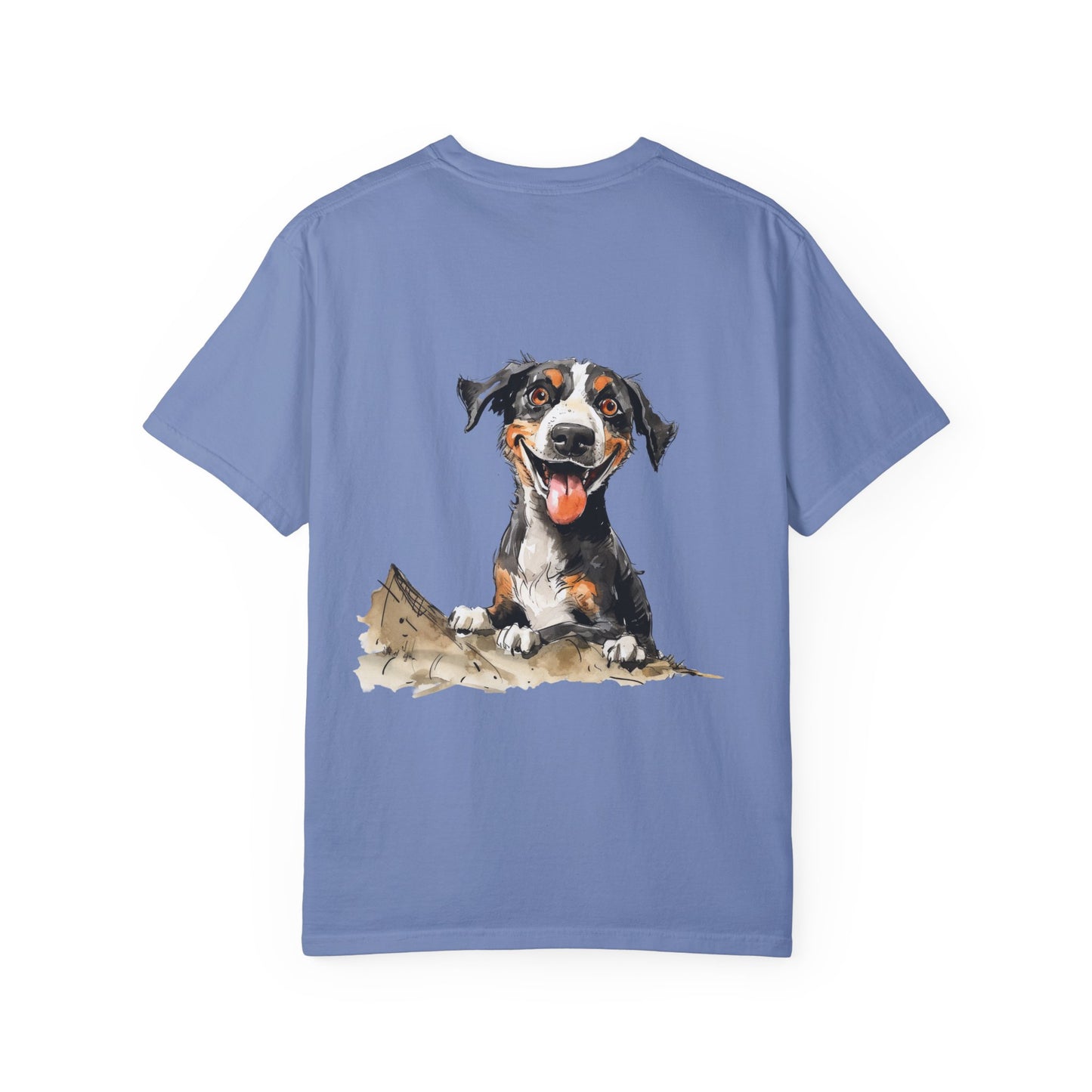 Socially Awkward Dog Lover T-Shirt - Unisex Garment-Dyed Tee