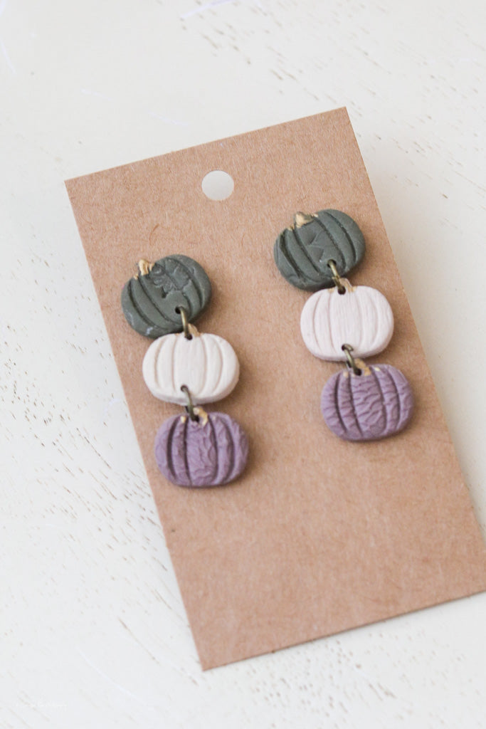 Pumpkin Trio Dangle