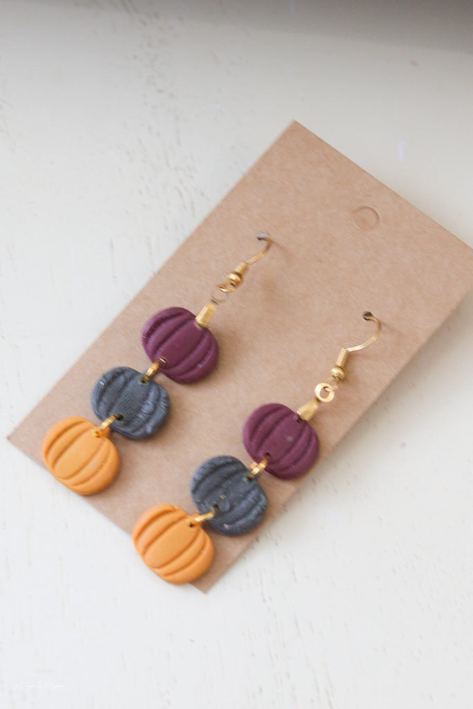 Pumpkin Trio Dangle