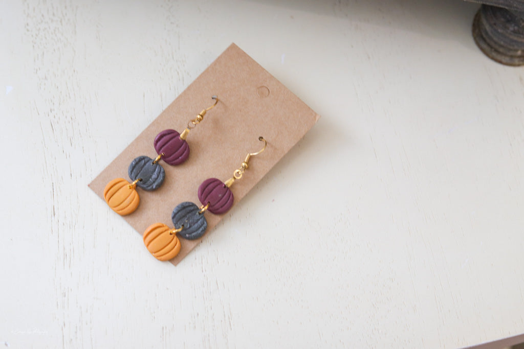 Pumpkin Trio Dangle