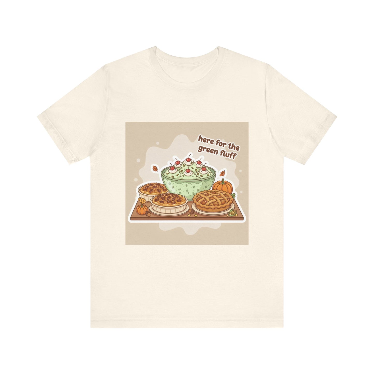 Here for the Green Fluff Unisex Tee