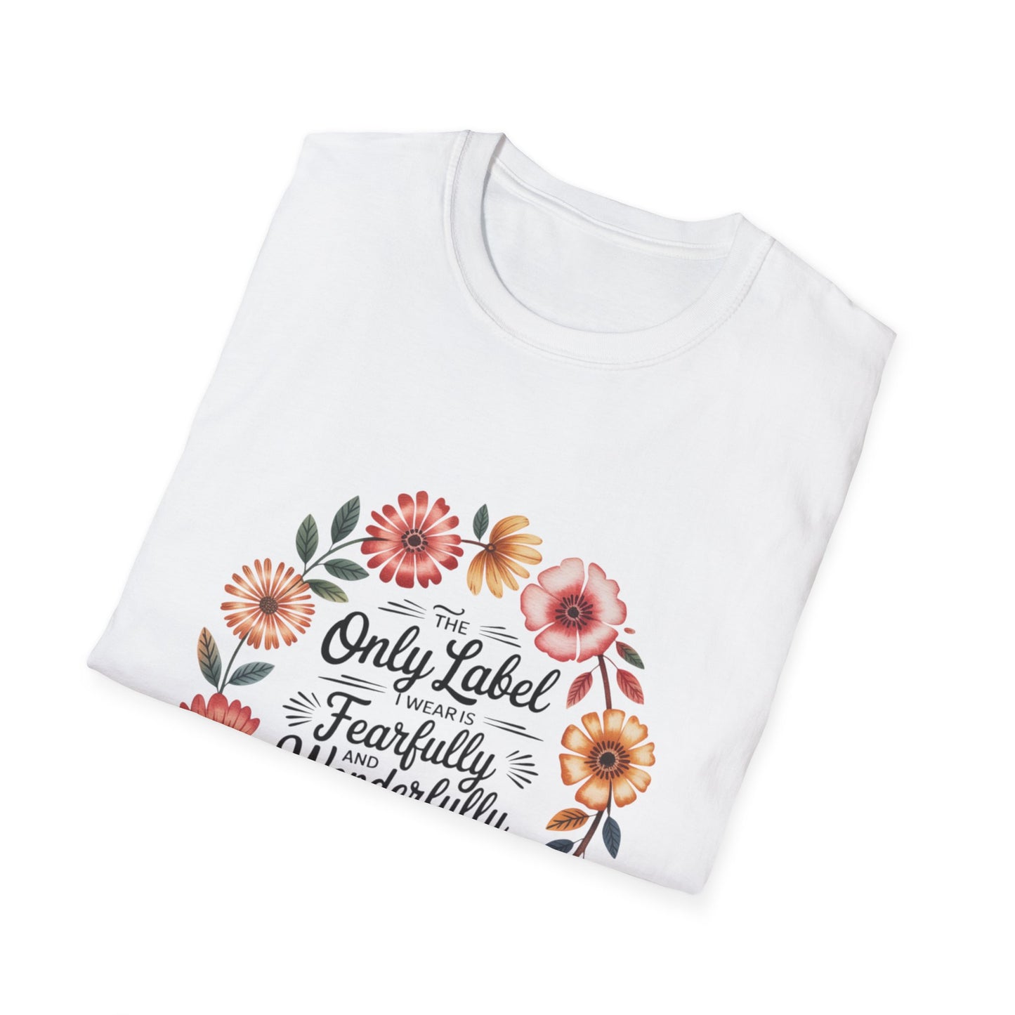 Fearfully Wonderfully Made Floral T-Shirt