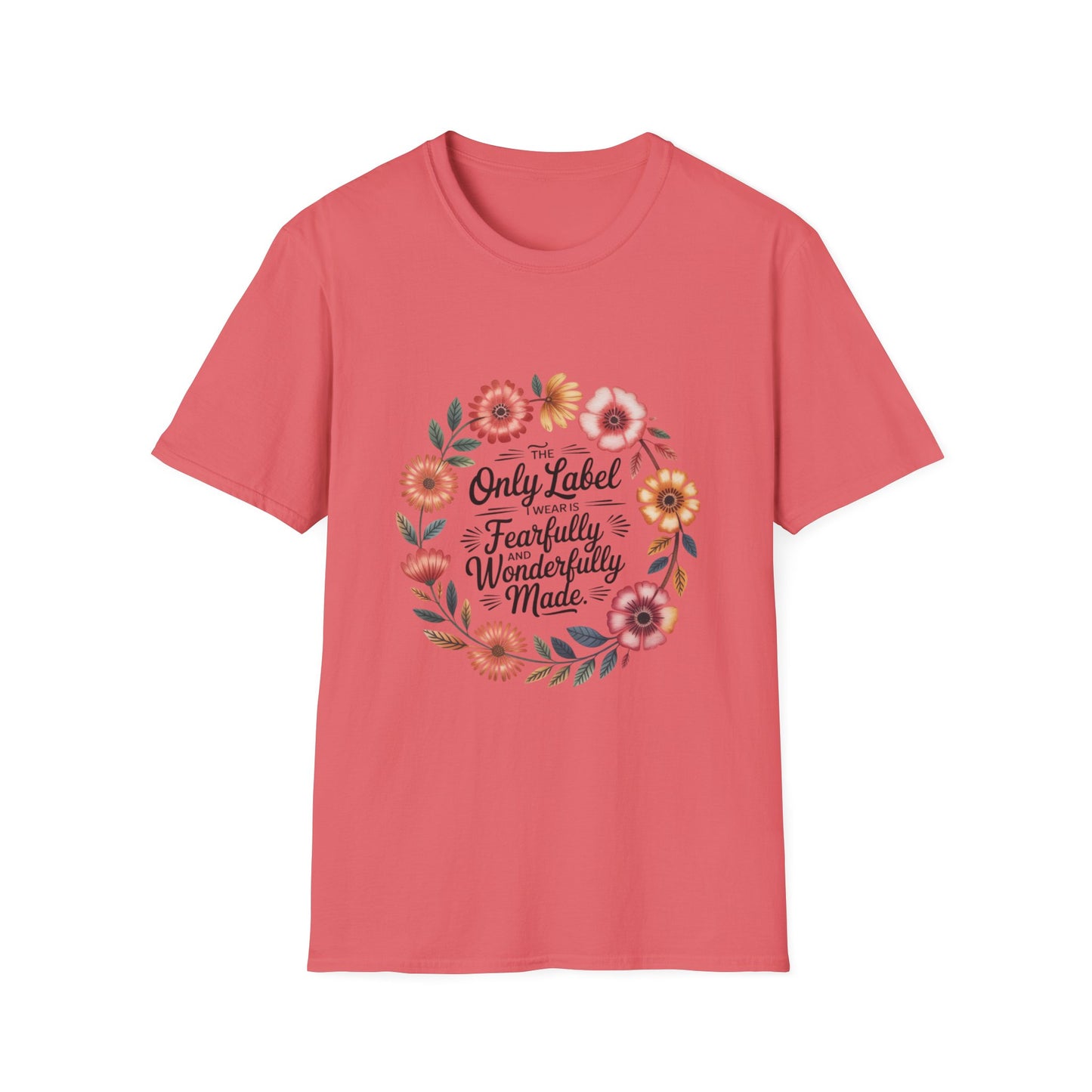 Fearfully Wonderfully Made Floral T-Shirt