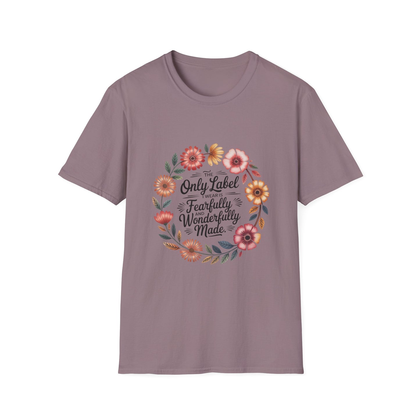 Fearfully Wonderfully Made Floral T-Shirt