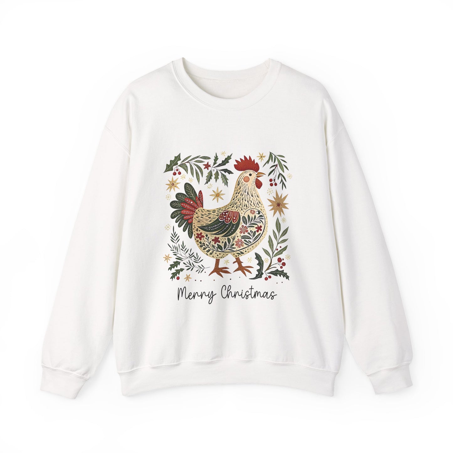 Merry Christmas Chicken Sweatshirt