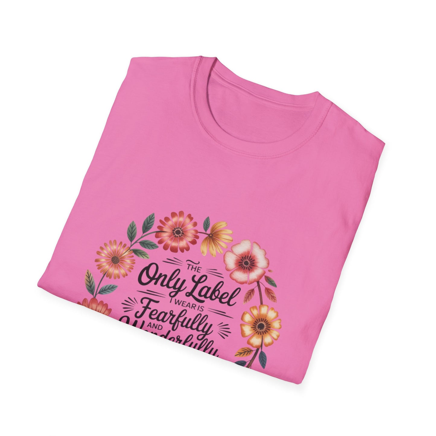Fearfully Wonderfully Made Floral T-Shirt