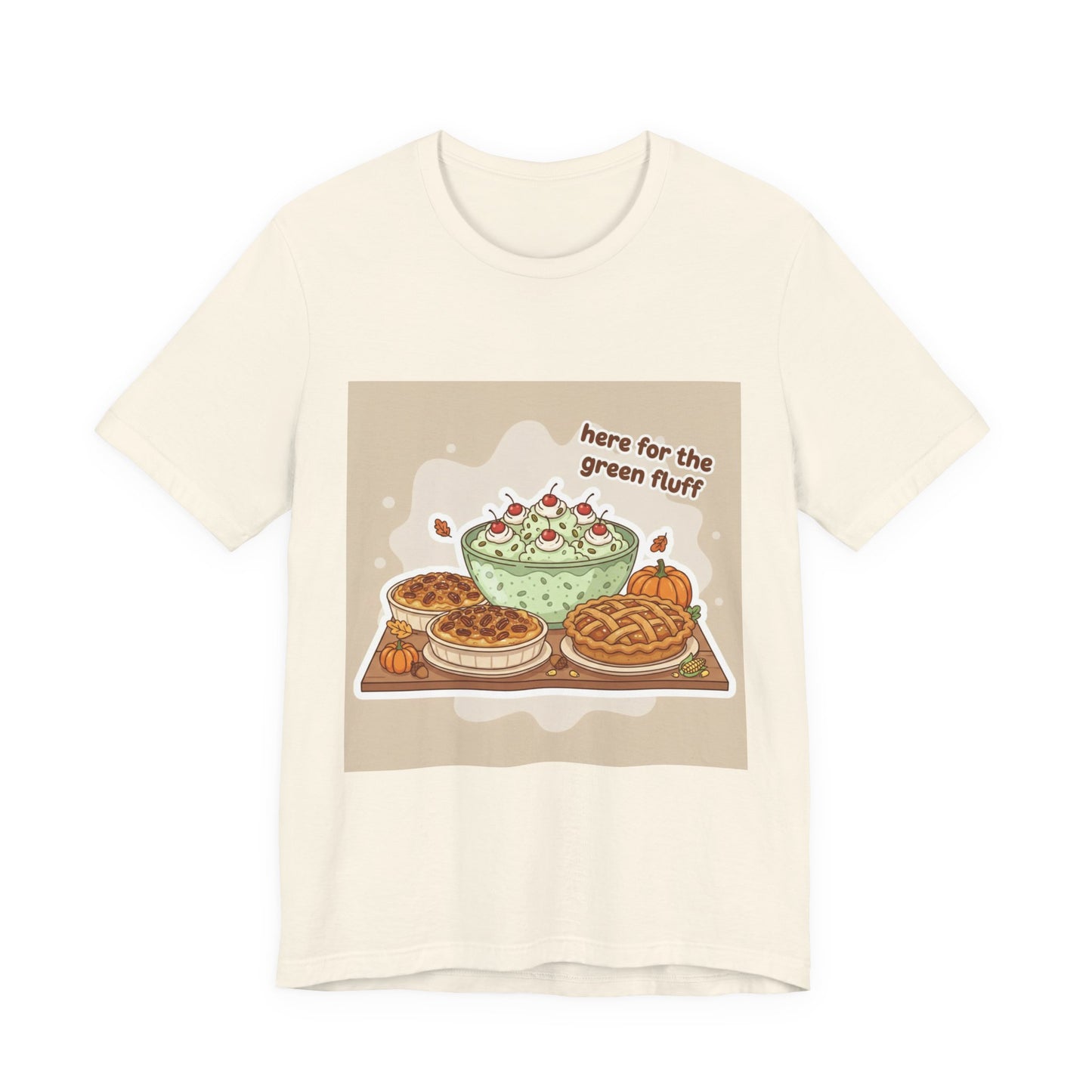 Here for the Green Fluff Unisex Tee
