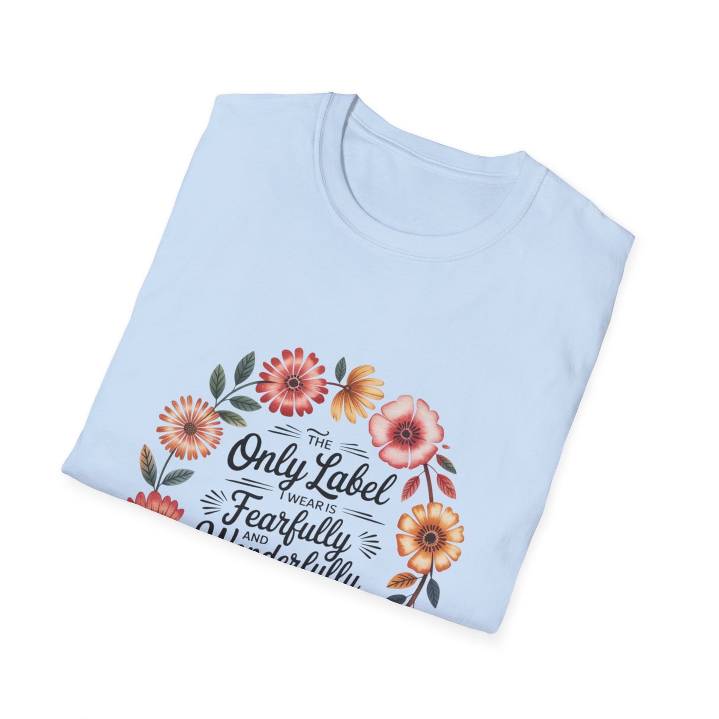Fearfully Wonderfully Made Floral T-Shirt