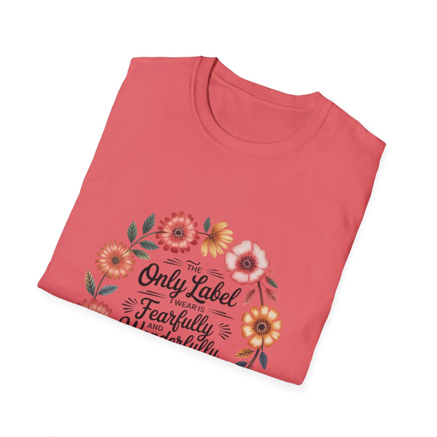 Fearfully Wonderfully Made Floral T-Shirt