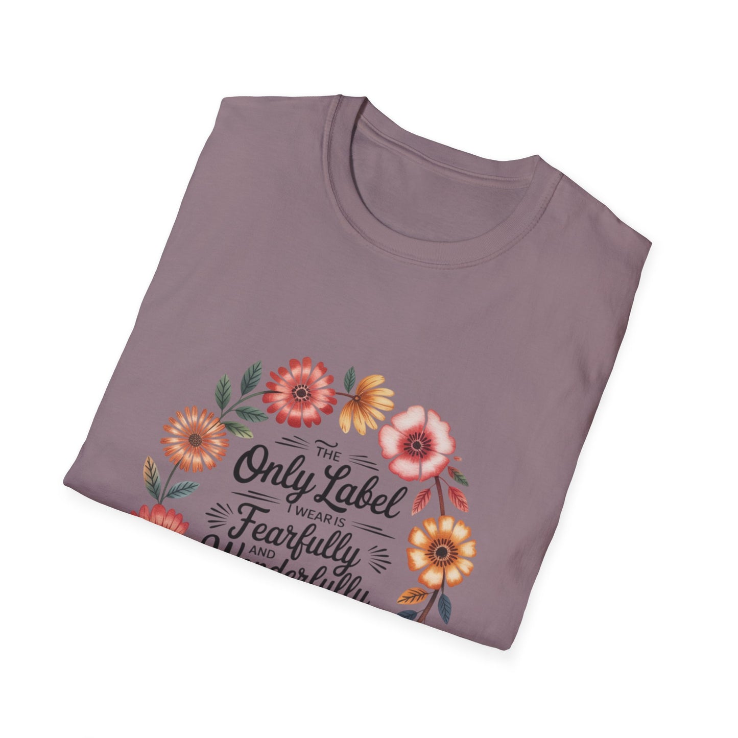 Fearfully Wonderfully Made Floral T-Shirt