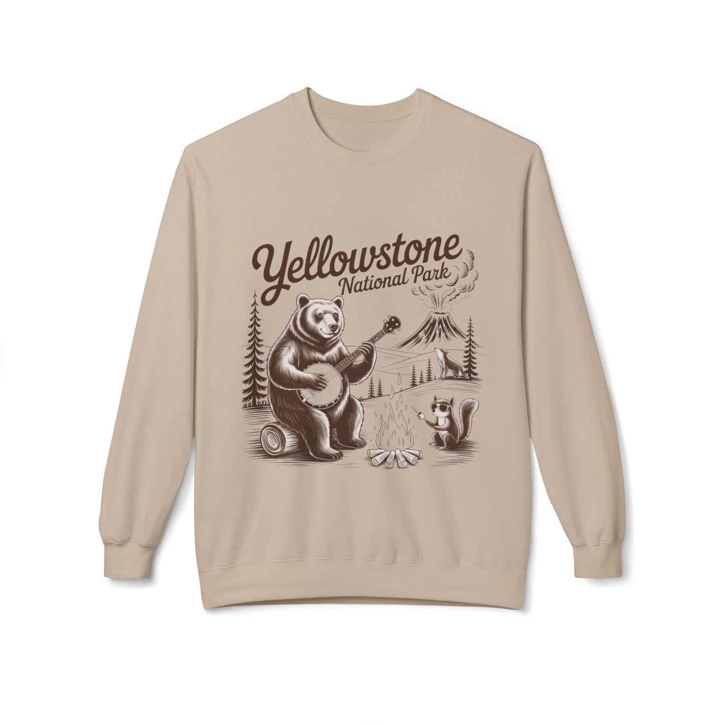 Unisex Midweight Softstyle Fleece Crewneck Sweatshirt