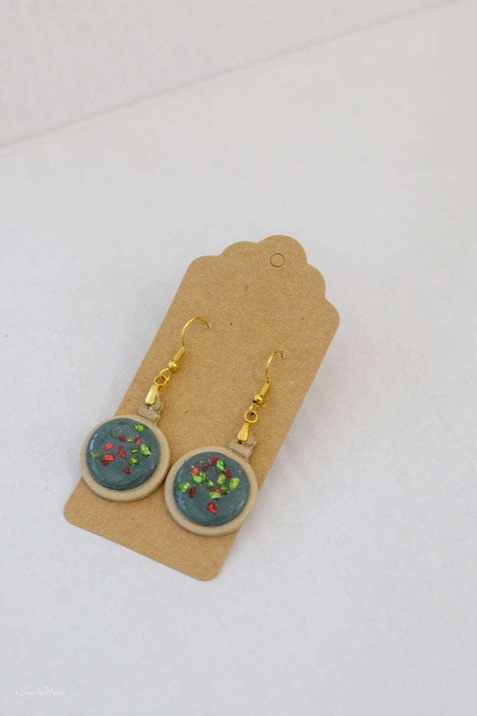 Christmas Ornament Cookie Earring