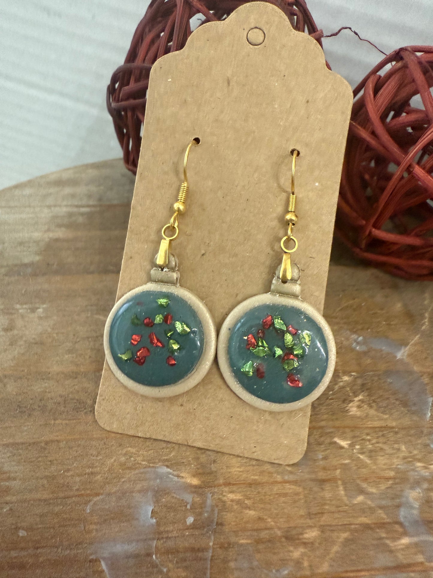 Christmas Ornament Cookie Earring